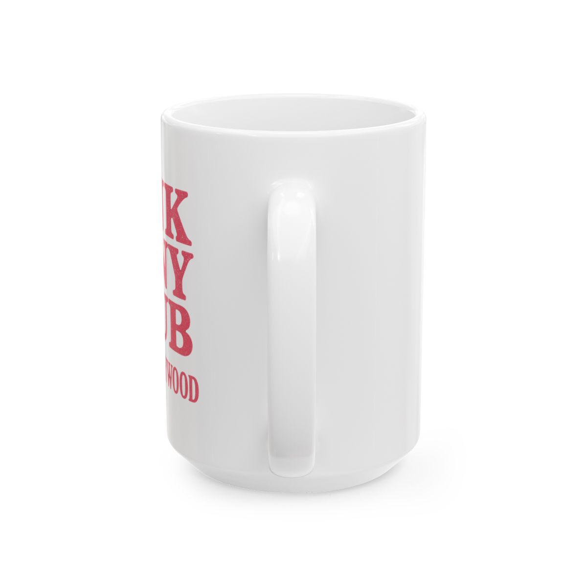Pink Pony Club Neon Glow | Chappell Roan Mug, Pop Fan Gift, Music Coffee Cup - alternate angle 5, merchandise