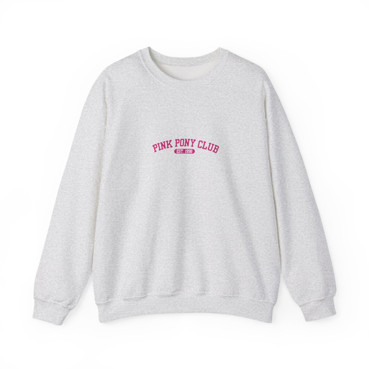 White Hoodies with a pink graphic that says "PINK PONY CLUB EST. 1998" - alternate angle 5, merchandise