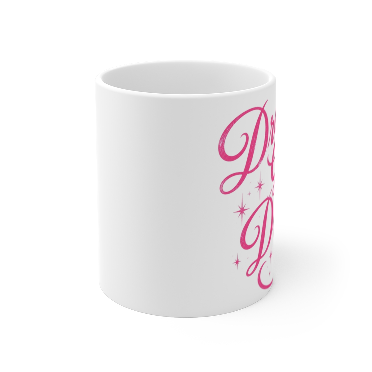 Chappell Roan "Dream Girl" White Mug - alternate angle 1, merchandise