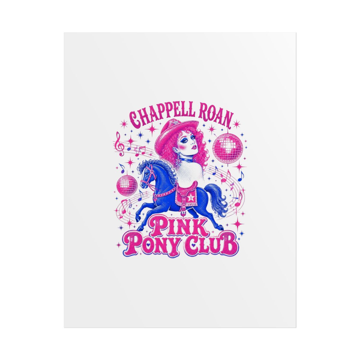 Chappell Roan "Pink Pony Club." Poster - alternate angle 1, merchandise