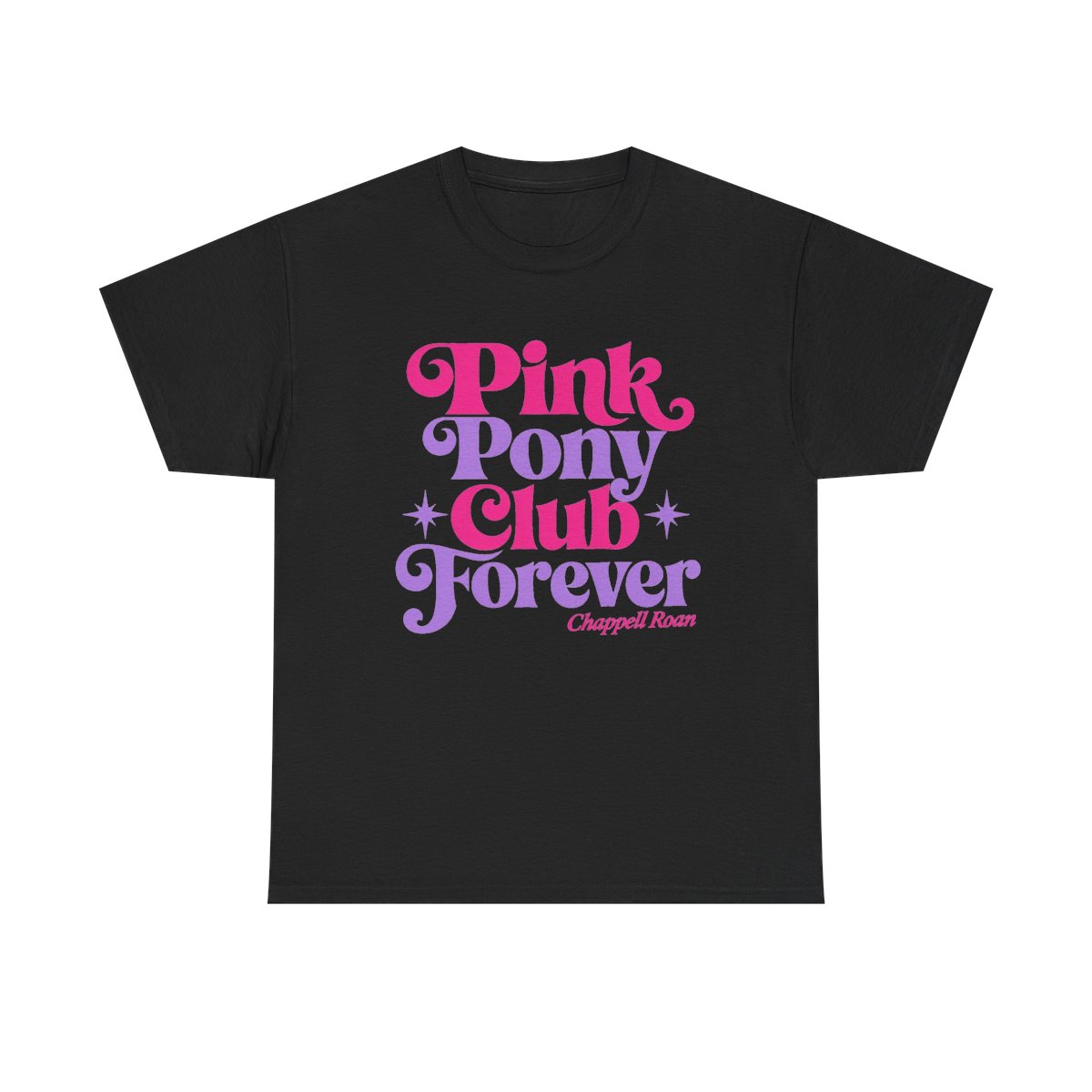 Chappell Roan "Pink Pony Club Forever" Unisex Tee - alternate angle 2, merchandise