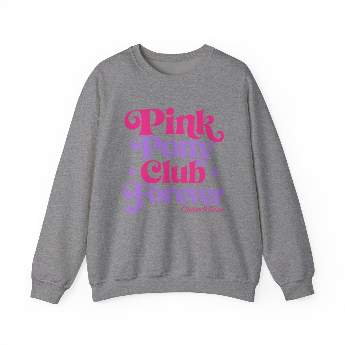 Chappell Roan "Pink Pony Club Forever" Crewneck - alternate angle 3, merchandise