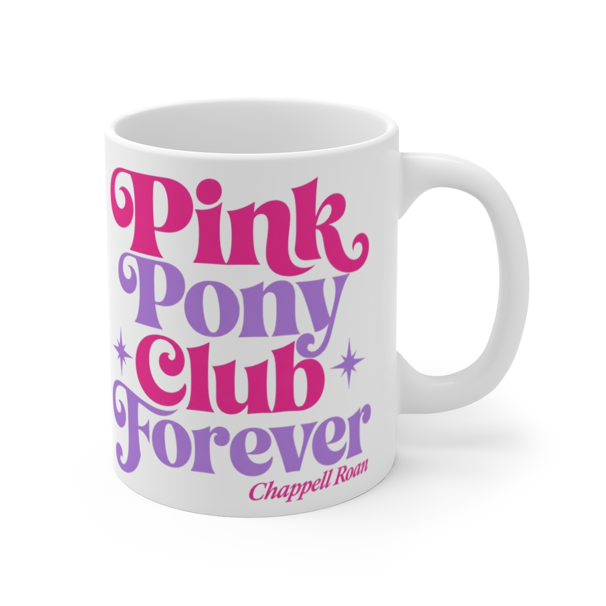 Chappell Roan "Pink Pony Club Forever" White Mug