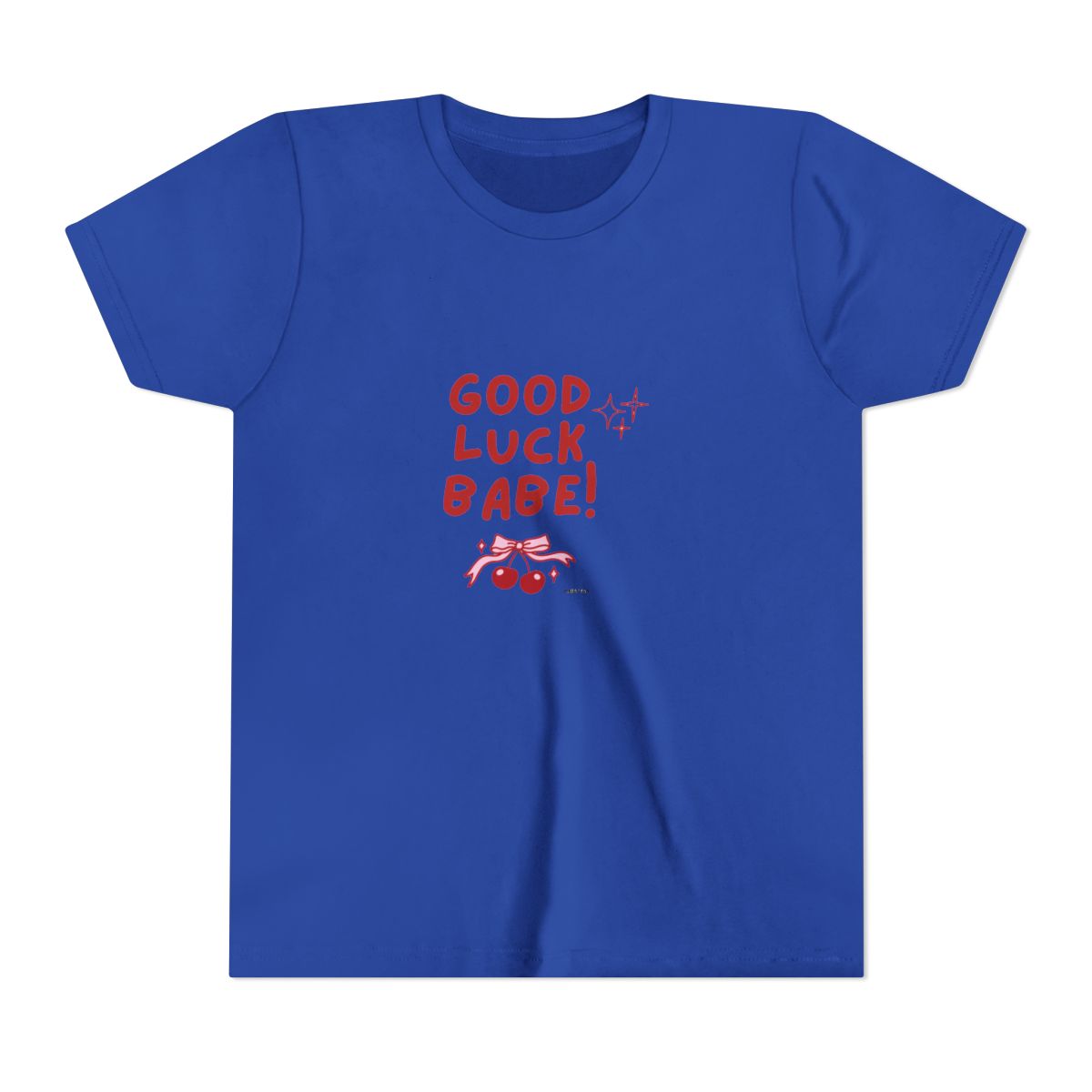 Chappell Roan 'Good Luck Babe' Graphic Kids T Shirt - alternate angle 4, merchandise