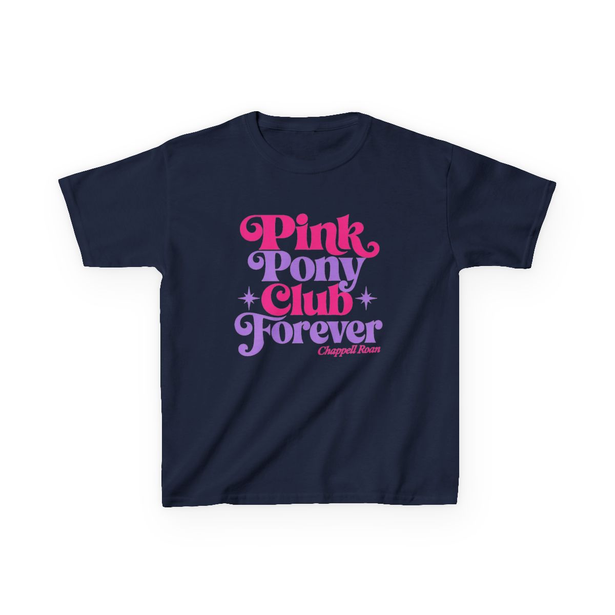 Chappell Roan "Pink Pony Club Forever" Unisex Kids Tee - alternate angle 3, merchandise