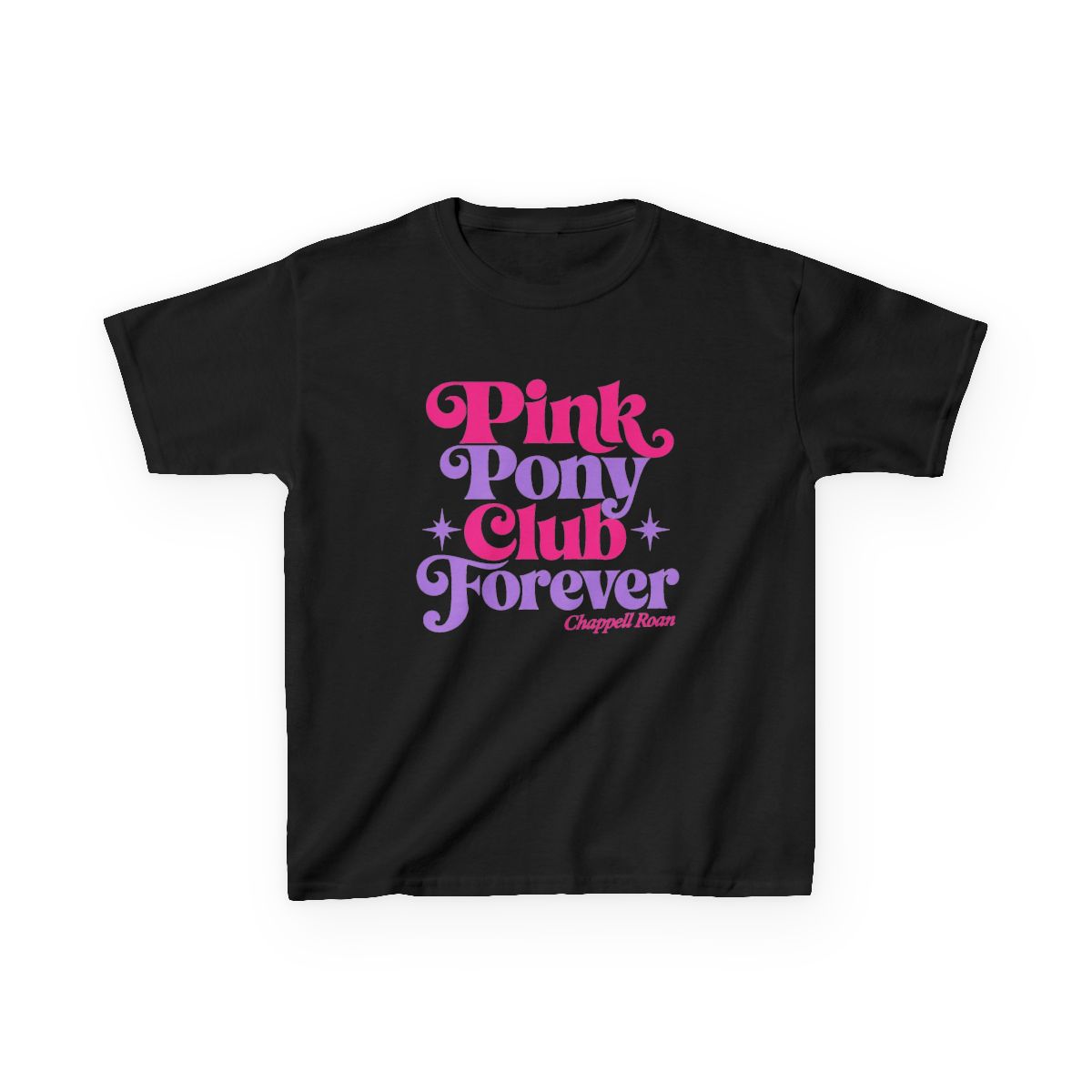 Chappell Roan "Pink Pony Club Forever" Unisex Kids Tee - alternate angle 2, merchandise