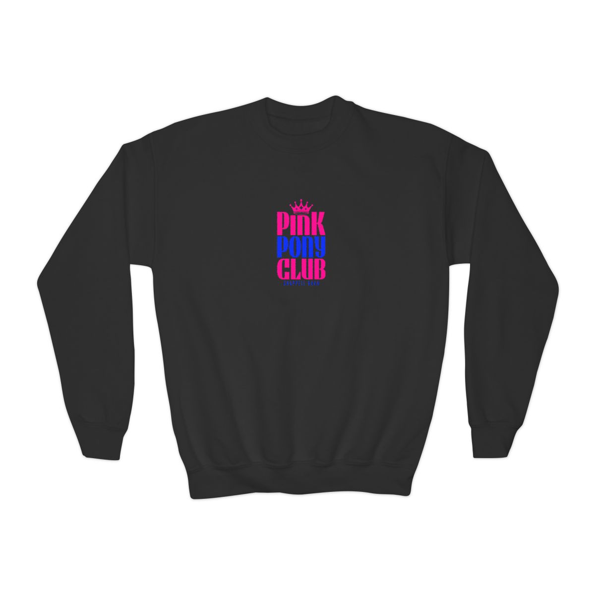 Chappell Roan "Pink Pony Club" Kids Crewneck - alternate angle 2, merchandise