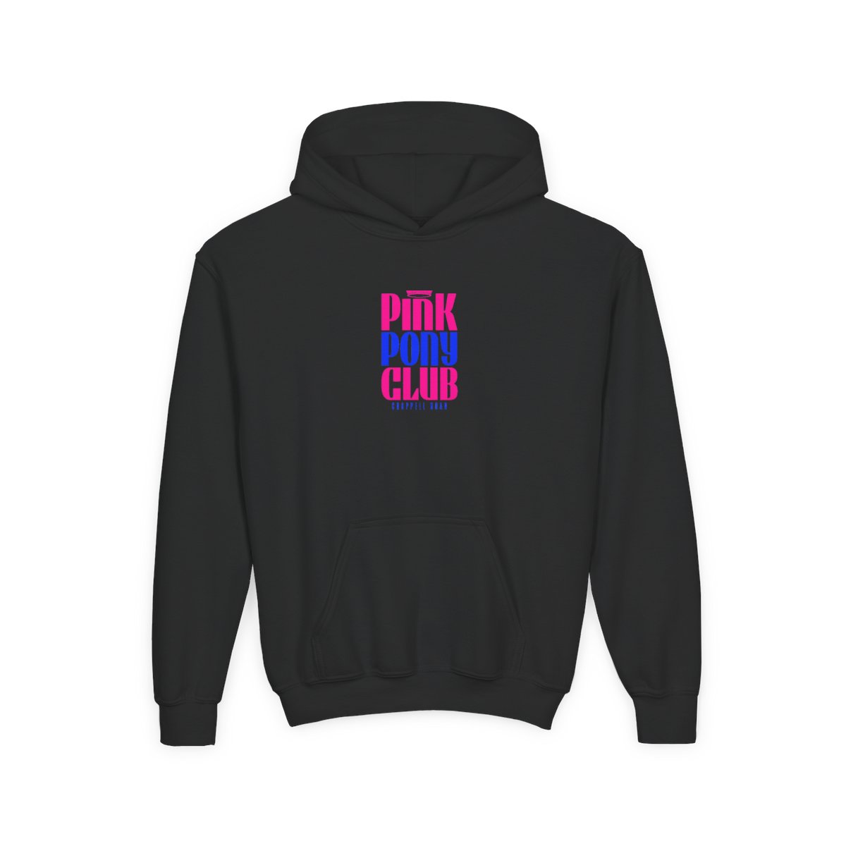 Chappell Roan "Pink Pony Club" Kids Hoodie - alternate angle 2, merchandise