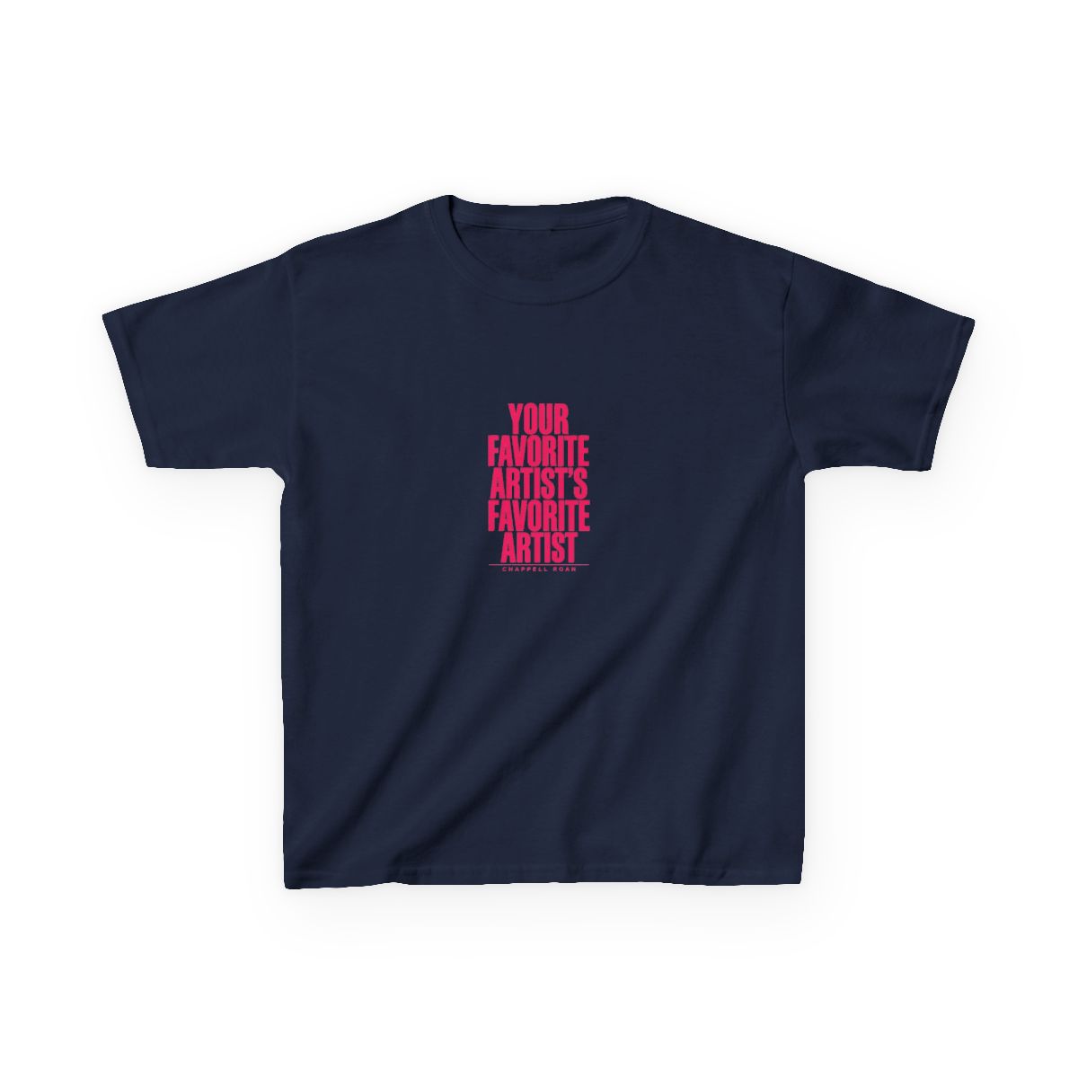 Chappell Roan "Your Favorite Artist" Unisex Kids Tee - alternate angle 5, merchandise