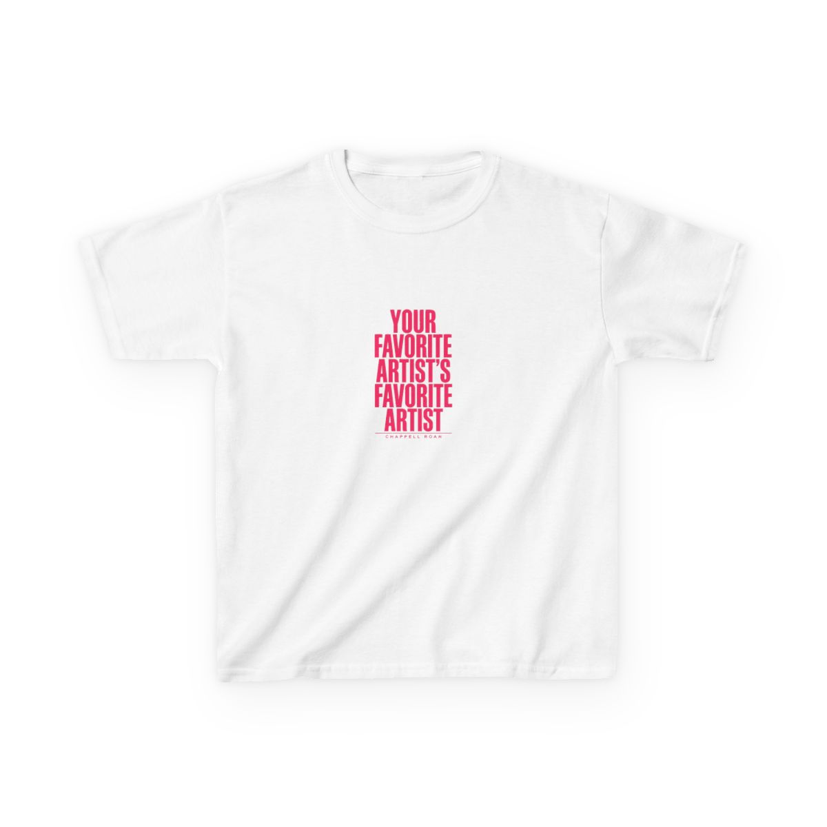 Chappell Roan "Your Favorite Artist" Unisex Kids Tee