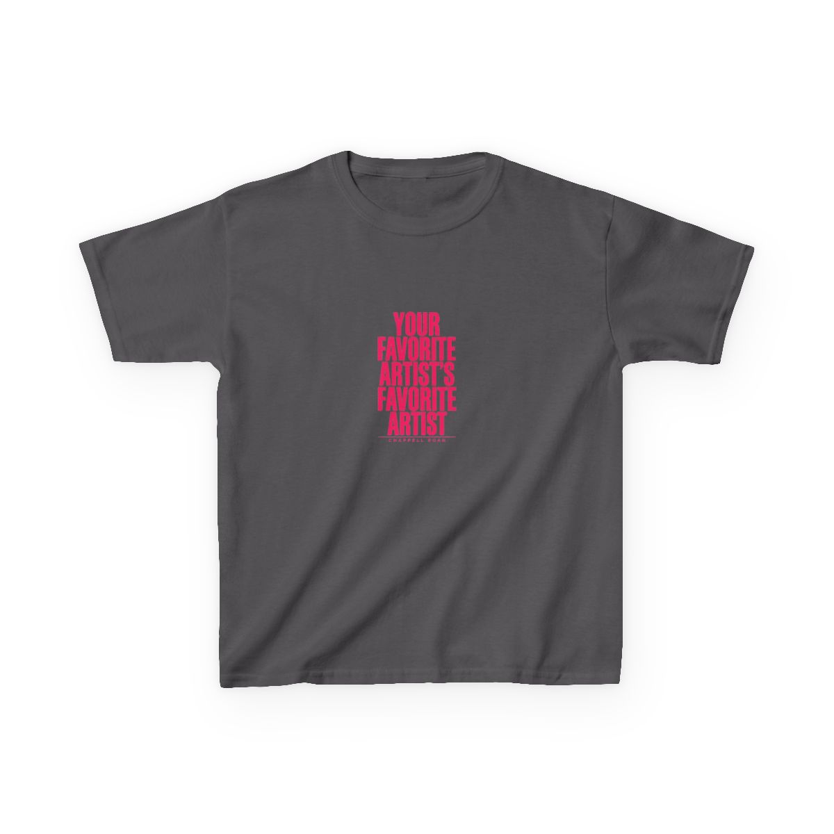 Chappell Roan "Your Favorite Artist" Unisex Kids Tee - alternate angle 4, merchandise