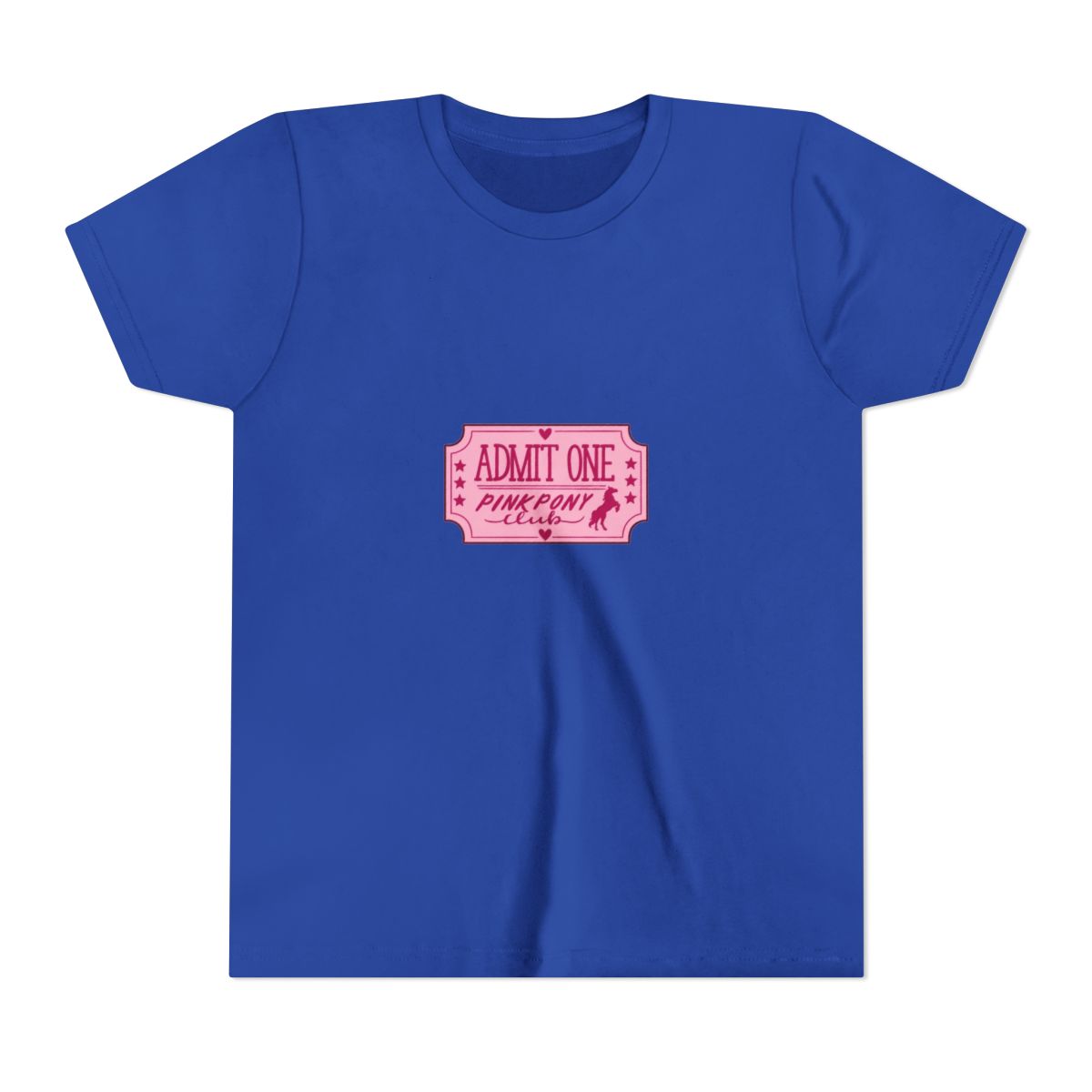 Chappell Roan Pink Pony Club Ticket Kids T Shirt - alternate angle 4, merchandise