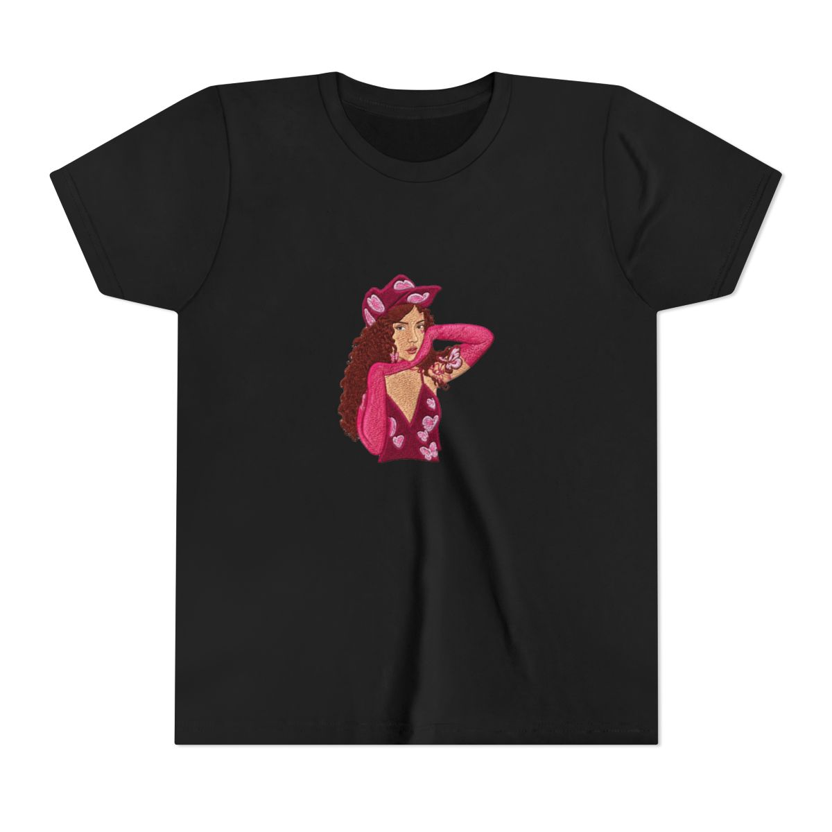 Chappell Roan Pop Icon Graphic Kids T Shirt - Concert Fan Gift - alternate angle 2, merchandise