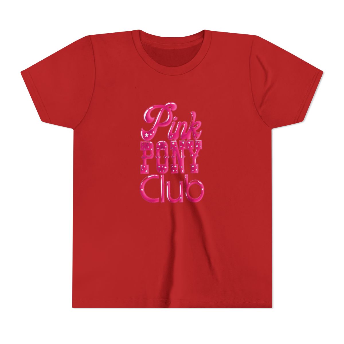 Pink Pony Club Chappell Roan Graphic Kids T Shirt - Fan Superstar Gift - alternate angle 3, merchandise