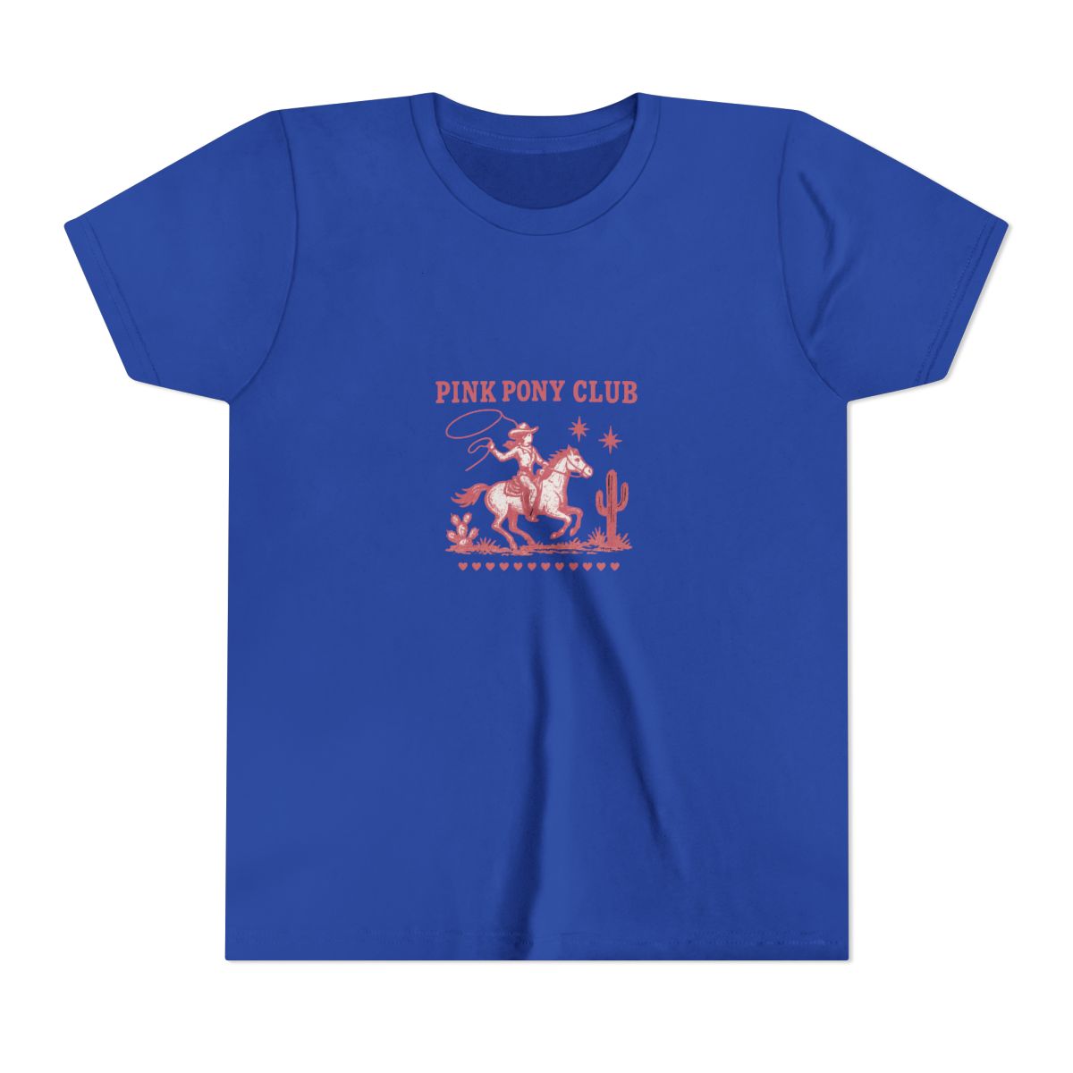 Pink Pony Club Y2K Baby Tee | Chappell Shirt, Cowgirls Tee 90&;s Style Clothing Y2K Style Baby Tee Y2K Coquette Tee Western Shirt Roan (Kids) - alternate angle 4, merchandise